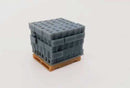 All Scale Miniatures 871919 Cinder Block Stack, HO Scale