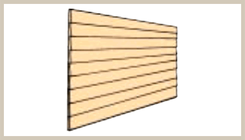 Northeastern Scale Lumber 392 Clapboard Siding -- 3/8 x .080 x 36", All Scales