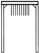 Stewart Products 129 Clearance Guard -- Double Post, HO Scale