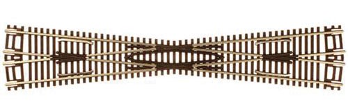 Atlas ATL2040 Code 55 Track w/Nickel-Silver Rail & Brown Ties -- 11.25-Degree Crossing, N Scale