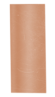 K & S Precision Metals 259 Copper Sheet Metal 4x10" x .025 (3 pieces)