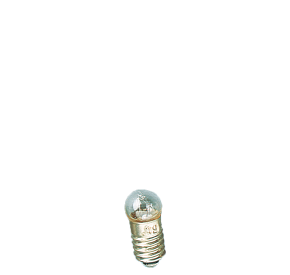 Brawa Modellspielwaren 3304 Thread Spherical Bulbs -- 19V Clear, 60mA, 5mm