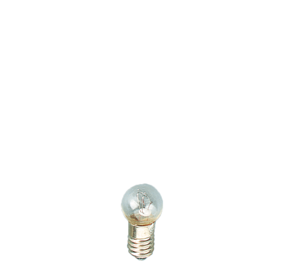 Brawa Modellspielwaren 3318 Thread Spherical Bulbs -- 14V, Clear, 50mA, 8mm