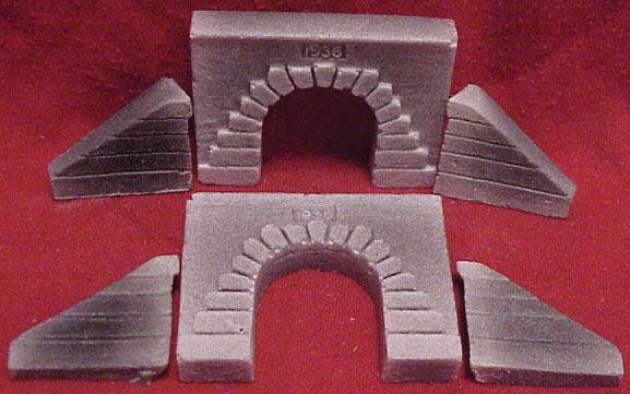 Pre-Size Model Specialties 124 Culverts -- Concrete, 8' Arch, HO Scale