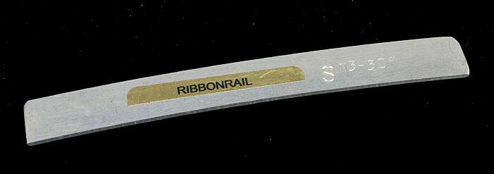 Ribbonrail 7030 Curved 5" Track Alignment Gauge -- 30" Radius, Sn3 Scale