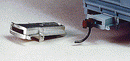 Details West 1024 Cushion Coupler Pocket, Long Cushion Type -- For 60' to 86' Freight Cars, HO Scale