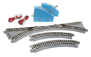 Kato KAT20-891 CV2 Compact Multi-Purpose Turnout Set - Unitrack, N Scale