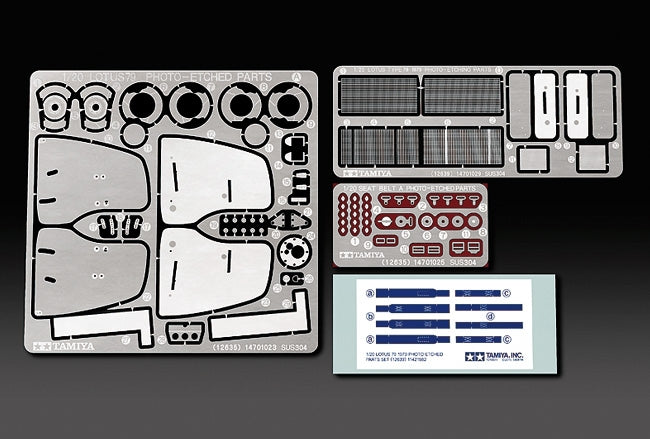 Tamiya 12639 LOTUS TYPE 79 PE PARTS Photo Etched Parts, 1:20 Scale