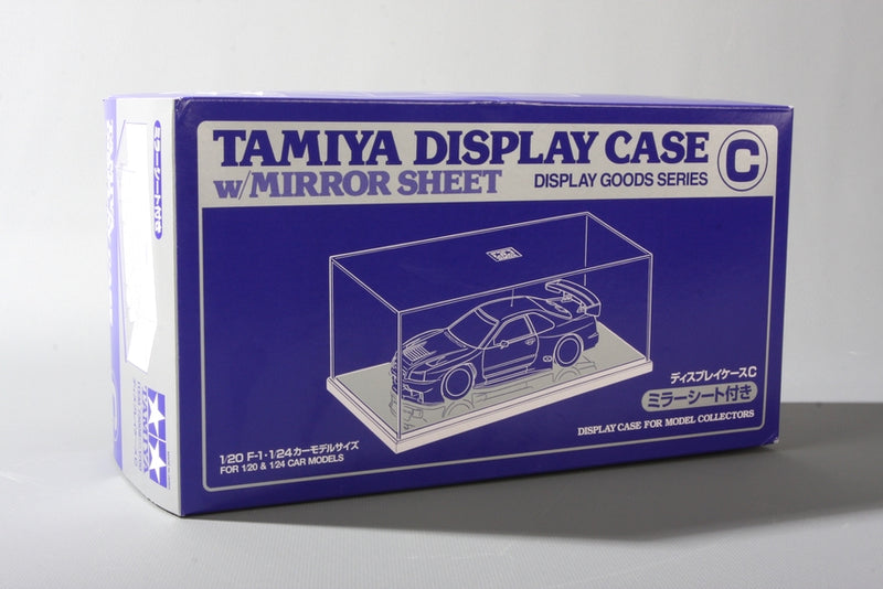 Tamiya 73008 DISPLAY CASE C W/MIRROR SHEET 240X130X110Mm