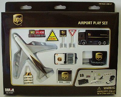 Daron 4341 HO Ups Airport Set