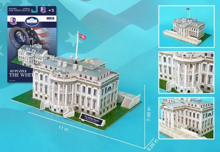 Daron 60 White House 3d Puzzle