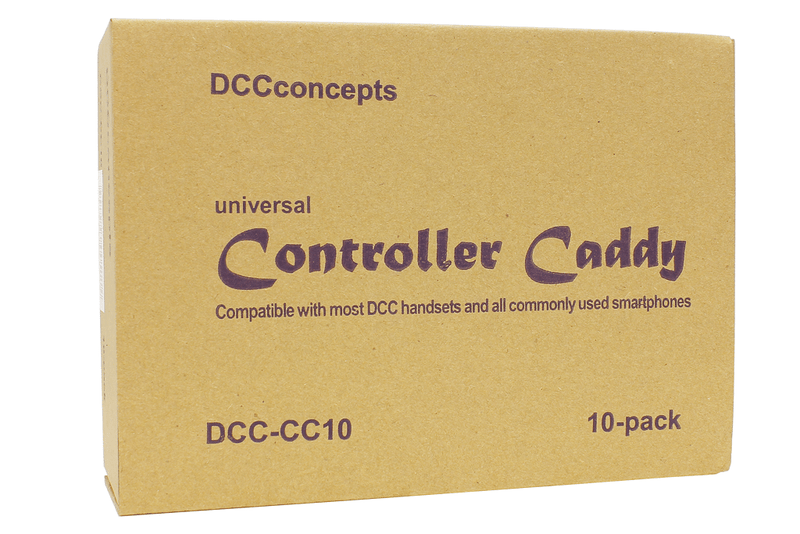 DCC Concepts DCC-CC10 Controller Caddy Universal Handset Holder (10 Pack)