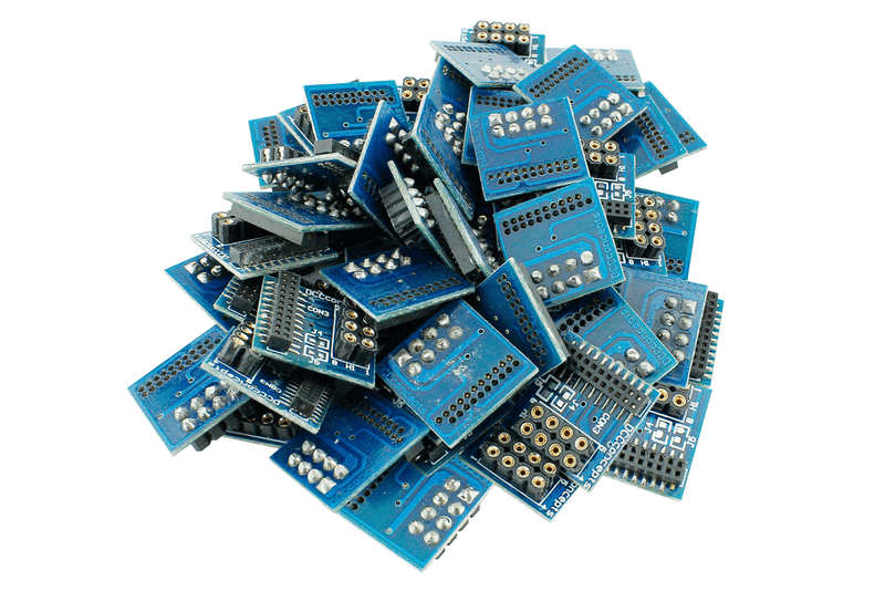 DCC Concepts DCC-218.6-50 6-function 21 to 8 Pin Adapter (50 Pack)