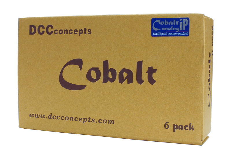 DCC Concepts DCP-CB6iP Cobalt iP Analog (6 Pack)