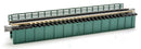 Kato KAT20-461 Deck Girder Bridge -- 4-31/32" 124mm Long (green), N Scale