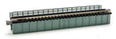 Kato KAT20-462 Deck Girder Bridge -- 4-31/32" 124mm Long (gray), N Scale