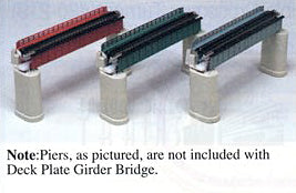 Kato N Scale Unitrack 20-464 Deck Girder Bridge -- 4-31/32" 124mm Long (black), N Scale