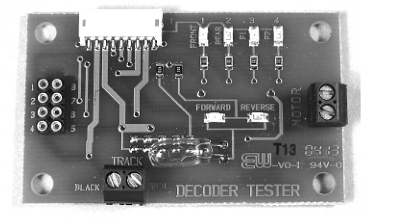 NCE 219 DTK DECODER TESTER Motor & 4fuctions