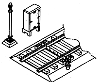 Details West 905 Detectors -- Dragging Equipment, HO Scale