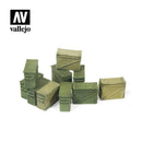 Vallejo Acrylic Paints SC221 Large Ammo Boxes 12,7 mm