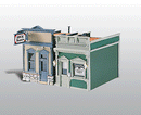 Woodland Scenics WOO224 Doctor's Office & Shoe Repair - Scenic Details(R) -- Metal Kit - 3 x 2-1/8" 7.6 x 5.4cm, HO Scale