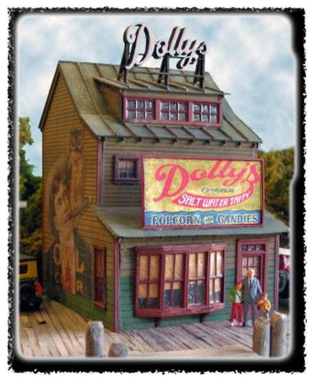 Bar Mills 1240 DOLLY'S CONFECTIONAIRE Ltd, HO Scale