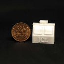All Scale Miniatures 871899 Double-Door Ice Chest, HO Scale