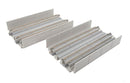 Kato 20422 Double-Track Straight Viaduct Track - Unitrack -- 4-7/8" 124mm pkg(2), N Scale