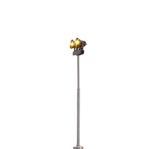 Brawa Modellspielwaren 83012 Double LED Floodlight with Plug and Socket Base -- 2-9/16" 6.5cm, N Scale