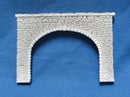 Pre-Size Model Specialties 204 Double Track Tunnel Portal -- Random Stone - 2-3/4 x 3-3/4" 6.9 x 9.4cm, N Scale