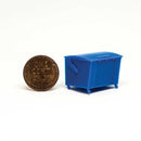 All Scale Miniatures 871649 Dumpster -- Square Rear Load without Casters, HO Scale