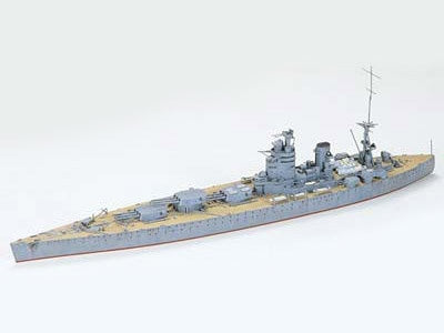 Tamiya 77502 BRITISH RODNEY BATTLESHIP KIT, 1:700 Scale