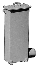 Cannon & Company 1902 Electrical Cabinet Air Filter Box -- For EMD 40 Series Diesels, HO Scale