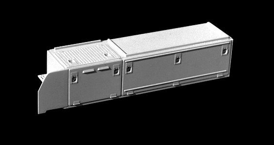 Cannon & Company 1201 EMD Cab Sub Base -- All 35 Line & 40 Series Units 2 Pair, HO Scale