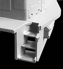 Cannon & Company 2011 Engine Step Set (Photo-Etched Brass) -- For Athearn SD50, HO Scale