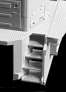 Cannon & Company 2013 Engine Step Set (Photo-Etched Brass) -- For Athearn SD70MAC, HO Scale