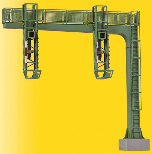 Viessmann Modellspielwaren 4755 European 2-Track Cantileverd Signal Bridge -- No Signal Heads, Designed for Multiplex Technology, HO Scale
