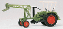 Preiser Kg 17928 Farm Machinery - Tractor -- Tool Carrier w/Fork Lift, HO Scale