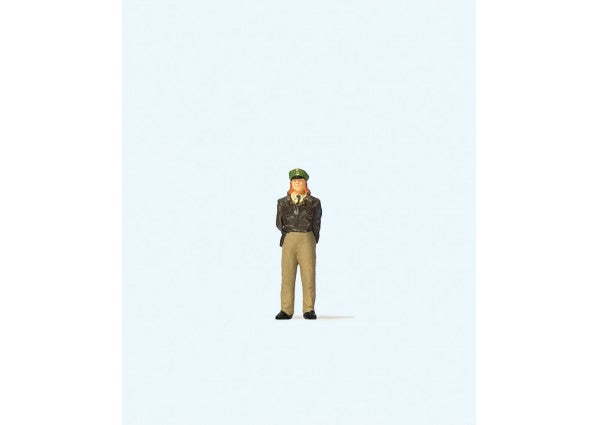Preiser Kg 28199 Female German Police Officer, HO Scale