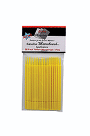 Profile Accessories Inc. 1301 Fine Applicator Brush - Microbrush(R) - Yellow pkg(25)