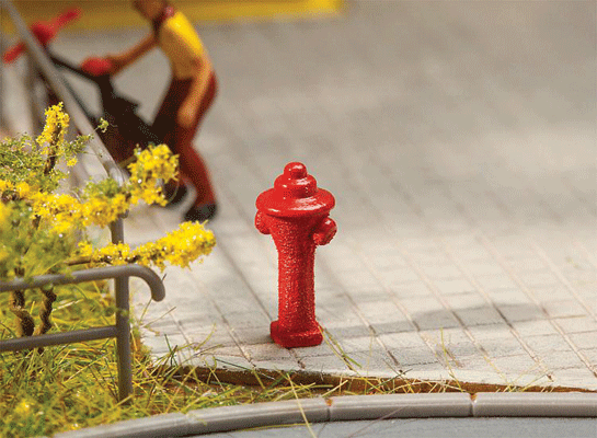 Faller Gmbh 180912 Fire Hydrants -- pkg(10), HO Scale