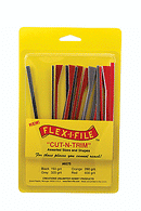 Profile Accessories Inc. 8575 Flexi-I-File Cut-n-Trim Sanding Tapes, Assorted Sizes & Shapes
