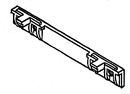 Details West 197 Fuel Tank Brackets -- EMD End-Type pkg(2), HO Scale