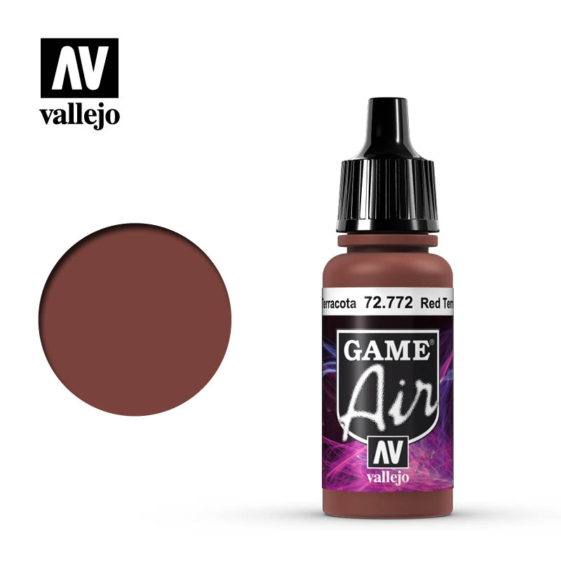 Vallejo Acrylic Paints 72772 Red Terracotta