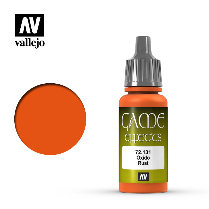 Vallejo Acrylic Paints 72131 Rust