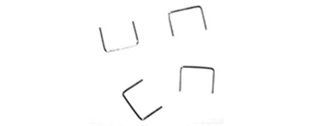 Tichy Train Group 2002 Grab Irons - Formed .020" Phosphor-Bronze Wire pkg(50) -- 18" Straight, O Scale