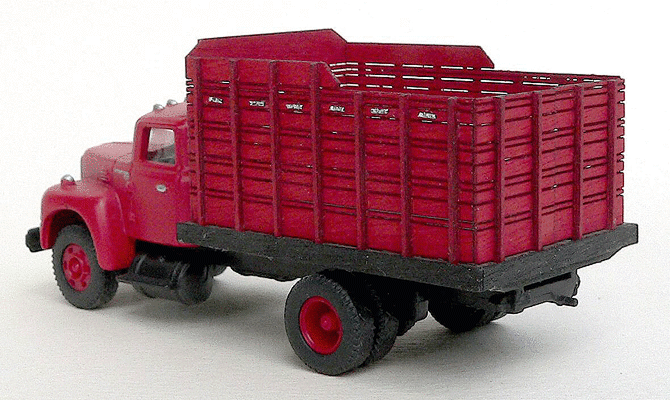 GCLaser 12233 Grain Bed Truck Body -- Fits Classic Metal Works R-190, HO Scale