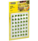 Noch Gmbh & Co 7032 Grass Tufts Mini Set -- Green 1/4"  6mm pkg(42), All Scales