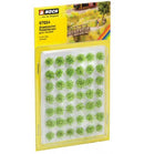 Noch Gmbh & Co 7034 Grass Tufts Mini Set - Green Field Plants 1/4" 6mm pkg(42), All Scales