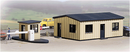 Walthers 933-3517 Office & Guard Shack, kit, HO